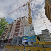 Аварійний будівельний кран на Гаркуші таки демонтували
